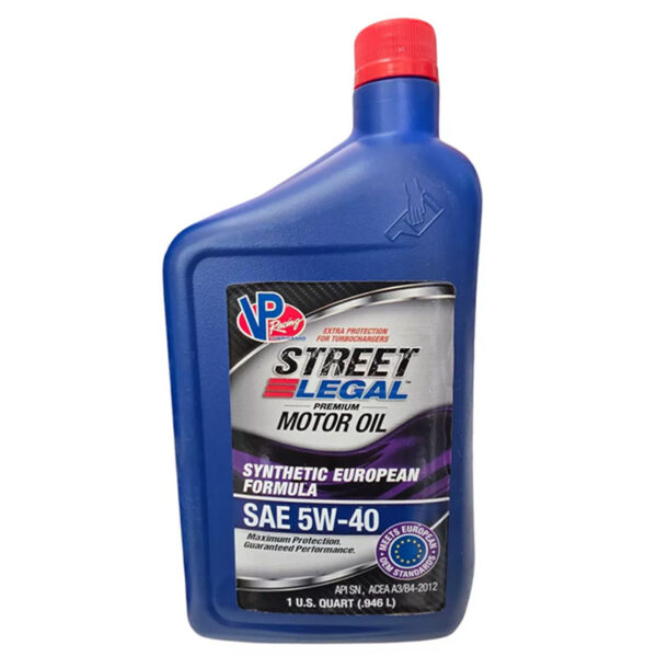 5l Aceite 5w40 Sintetico Vp Racing European Formula - Image 2